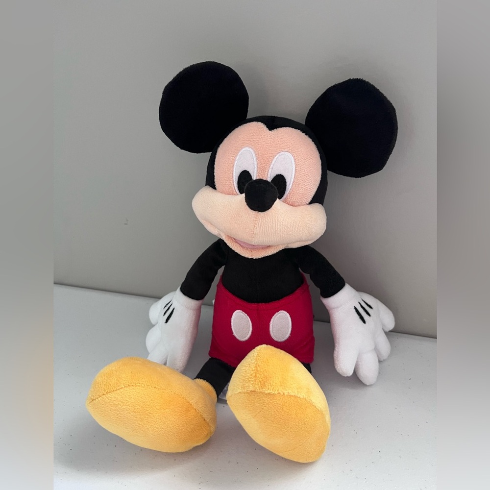 Disney Parks Mickey Mouse Plush 12” Stuffed Animal